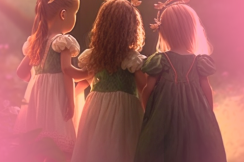 pink princess banner
